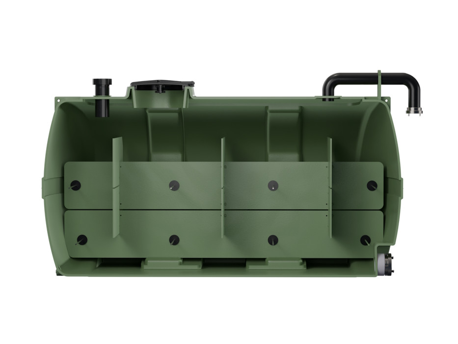 5000l transport extinguishing water tank