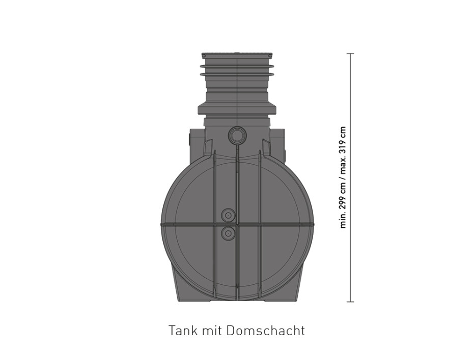 Erdspeicher RTMO 10000 Liter